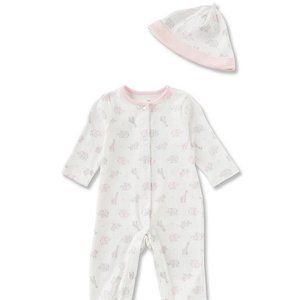 Little Me Giraffe & Elephant Footie